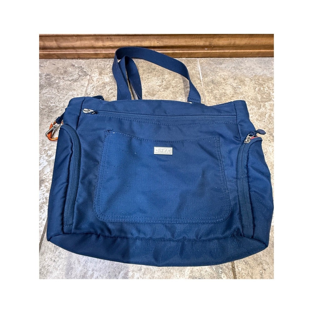 ETA‎ Crossbody Bag Blue Washable Everyday Travel Adventure Shoulder Bag